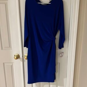Beautiful Royal Blue Kasper Dress new with tags.